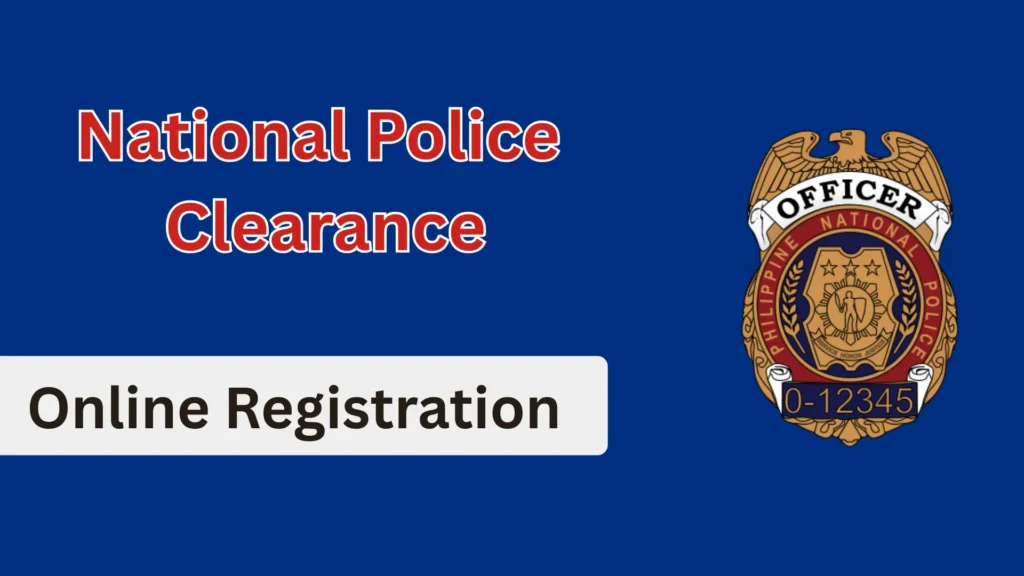 Home 1 national police clearance