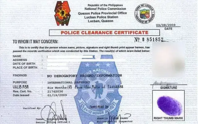 How Long Does It Take to Get a Police Clearance Certificate in Philippines 2 police clearance certificate pnp